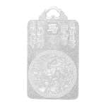 Pt950 Platinum Chinese Zodiac Horse Guardian - Mahasthamaprapta Buddha Pendant